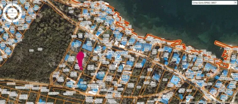 Prodaja, plac, 747m², Krašići, Tivat