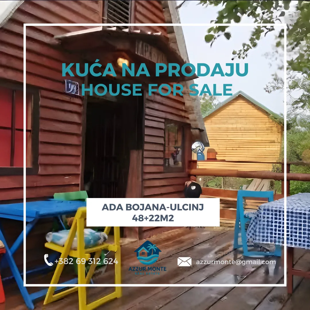 Sale, house, 48m², Ada Bojana, Ulcinj