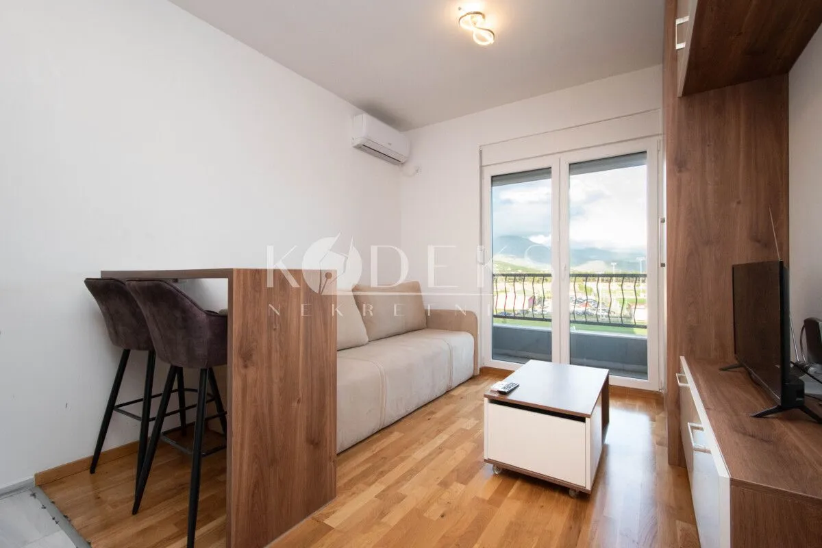 Izdavanje, garsonjera, 23m², Stari Aerodrom, Podgorica