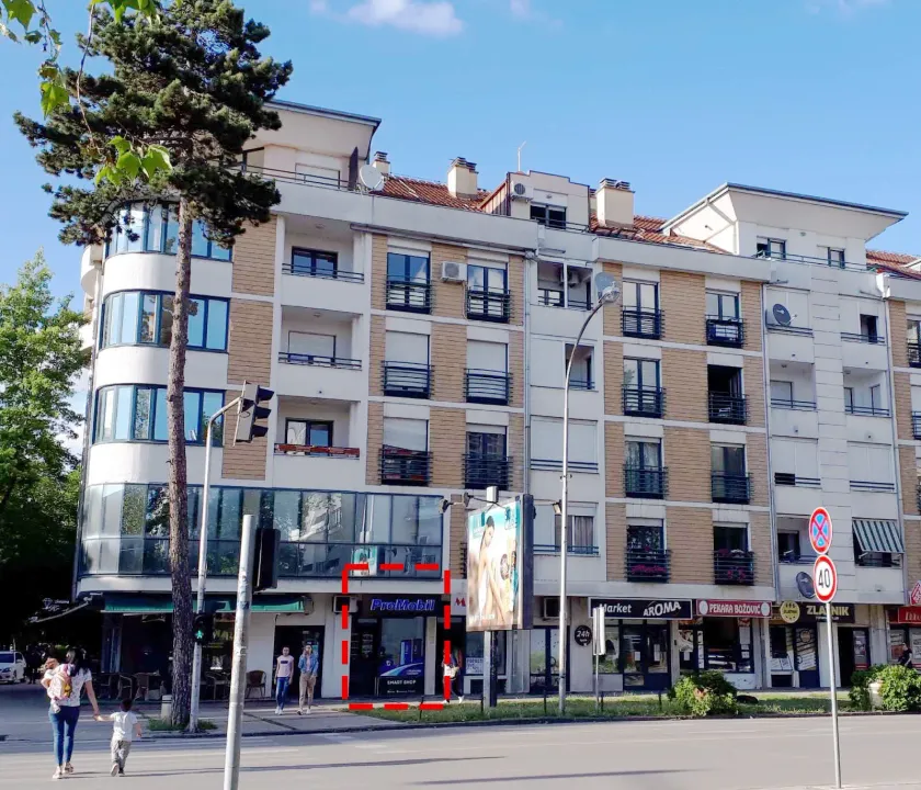Izdavanje, poslovni prostor, 18m², Centar, Nikšić