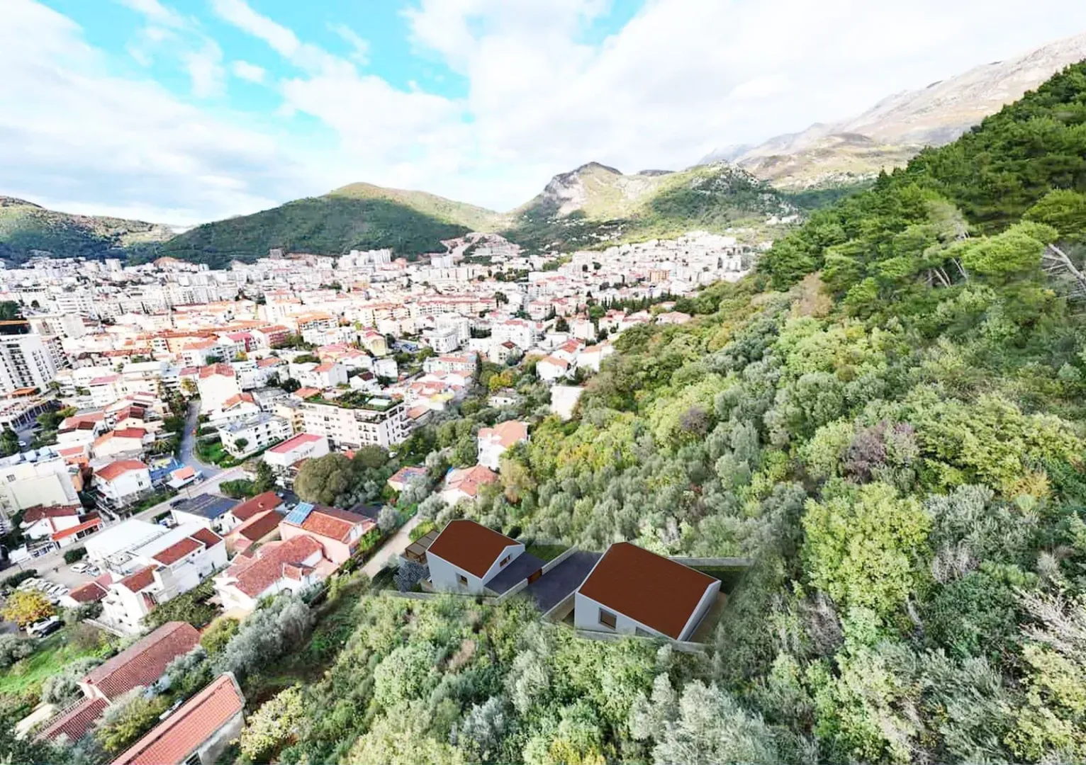 Prodaja, plac, 1967m², Budva, Crna Gora