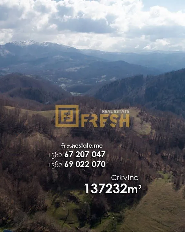 Prodaja, plac, 137232m², Kolašin, Crna Gora
