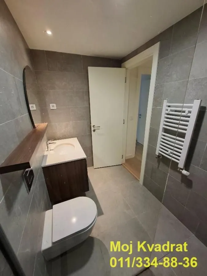 Rent, two bedroom apartment, 55m², Savski Venac, Beograd