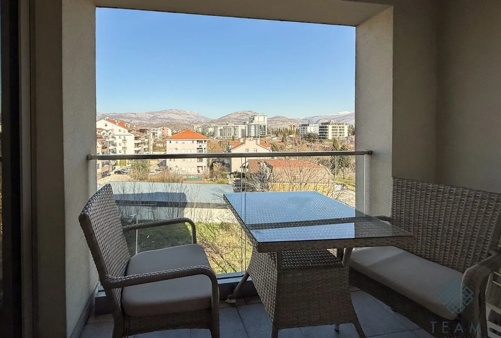 Rent, one bedroom apartment, 47m², Momišići, Podgorica
