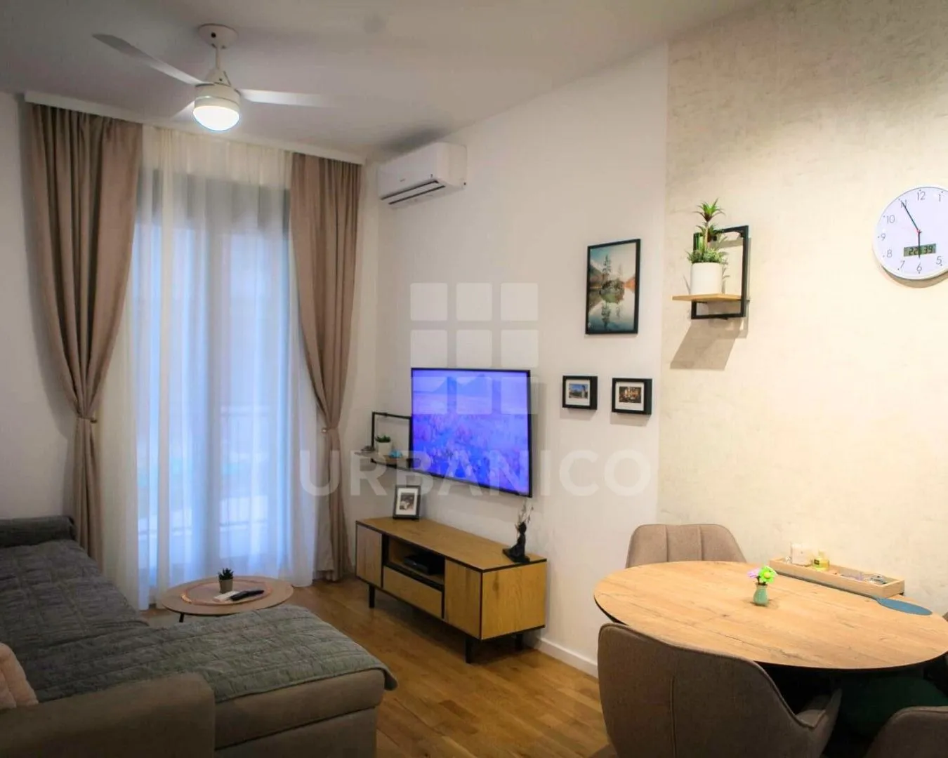 Rent, one bedroom apartment, 42m², Tološi, Podgorica