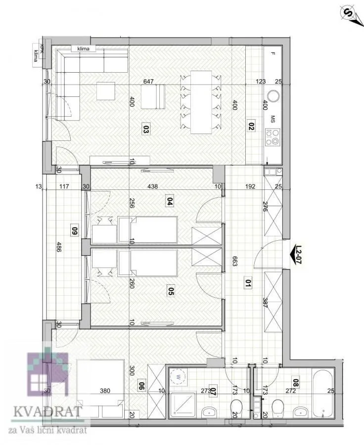 Prodaja, četvorosoban stan, 92m², Veternik, Novi Sad Sve Podlokacije