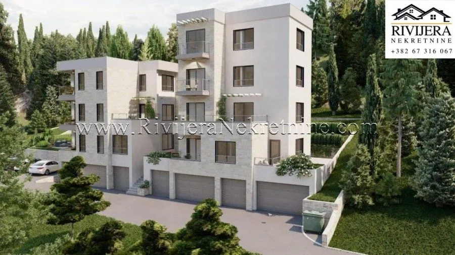 Prodaja, jednosoban stan, 56m², Donja Lastva, Tivat