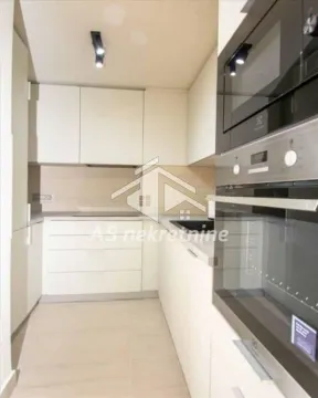Modern kitchen with built-in cabinetry and appliances. - image 5