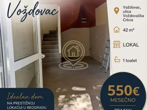 Poslovni prostor in Voždovačka Crkva