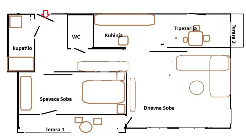 Rent, two bedroom apartment, 60m², Bulevar Oslobodjenja, Novi Sad Sve Podlokacije