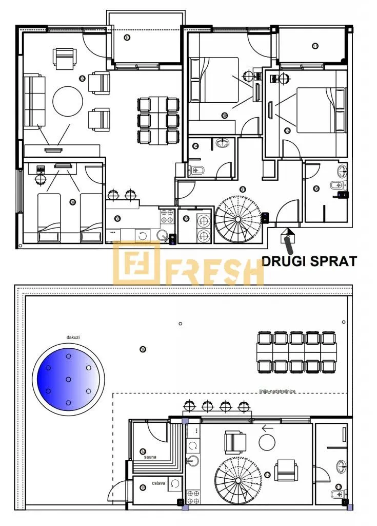 Prodaja, trosoban stan, 200m², Donja Gorica, Podgorica