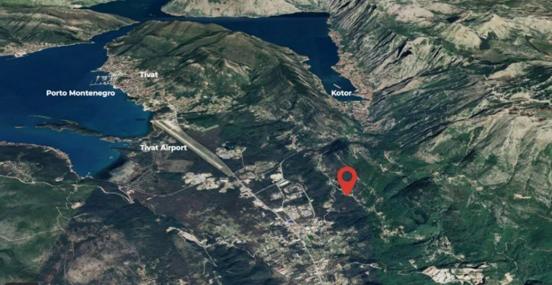 Prodaja, plac, 4347m², Dub, Kotor