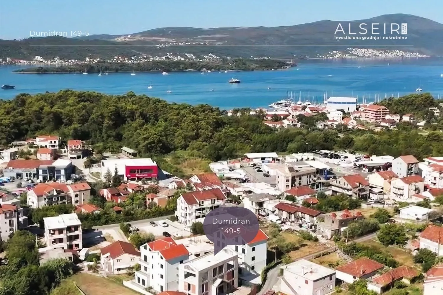 Sale, one bedroom apartment, 48m², Dumidran, Tivat