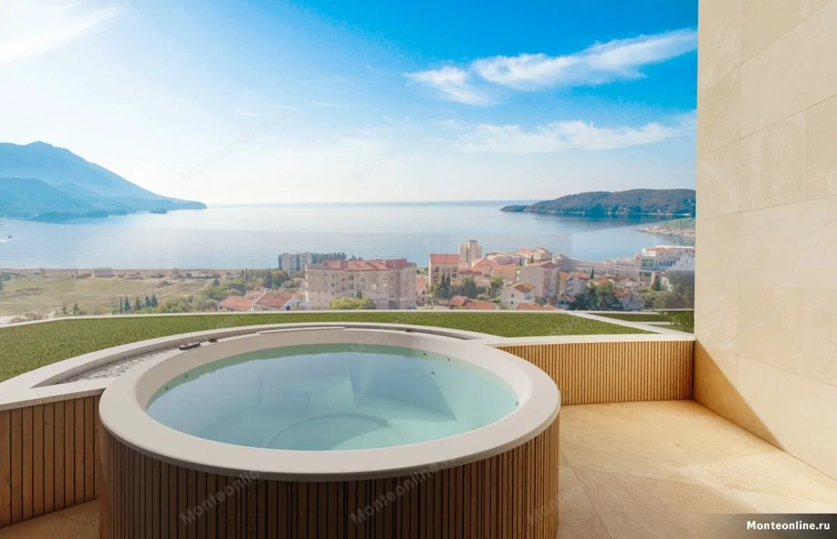 Sale, one bedroom apartment, 40m², Bečići, Budva