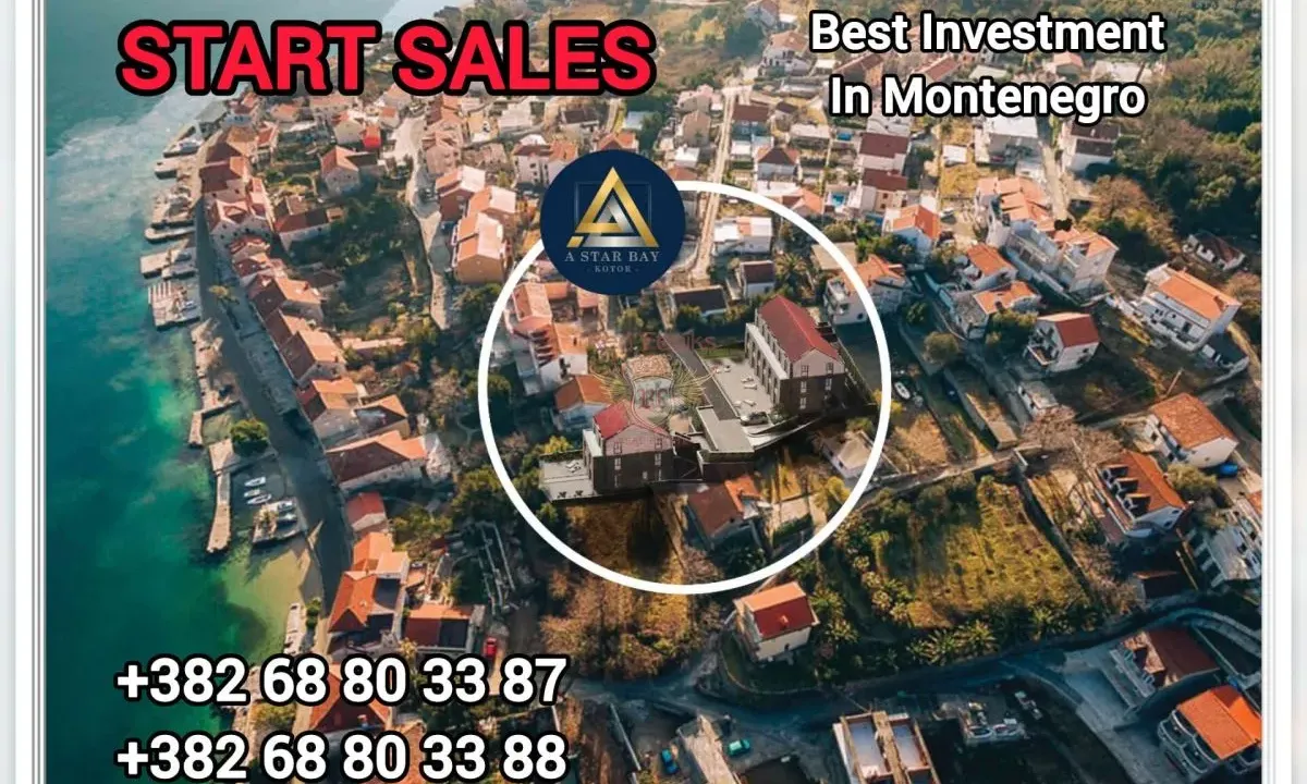 Prodaja, jednosoban stan, 38m², Kotor, Crna Gora