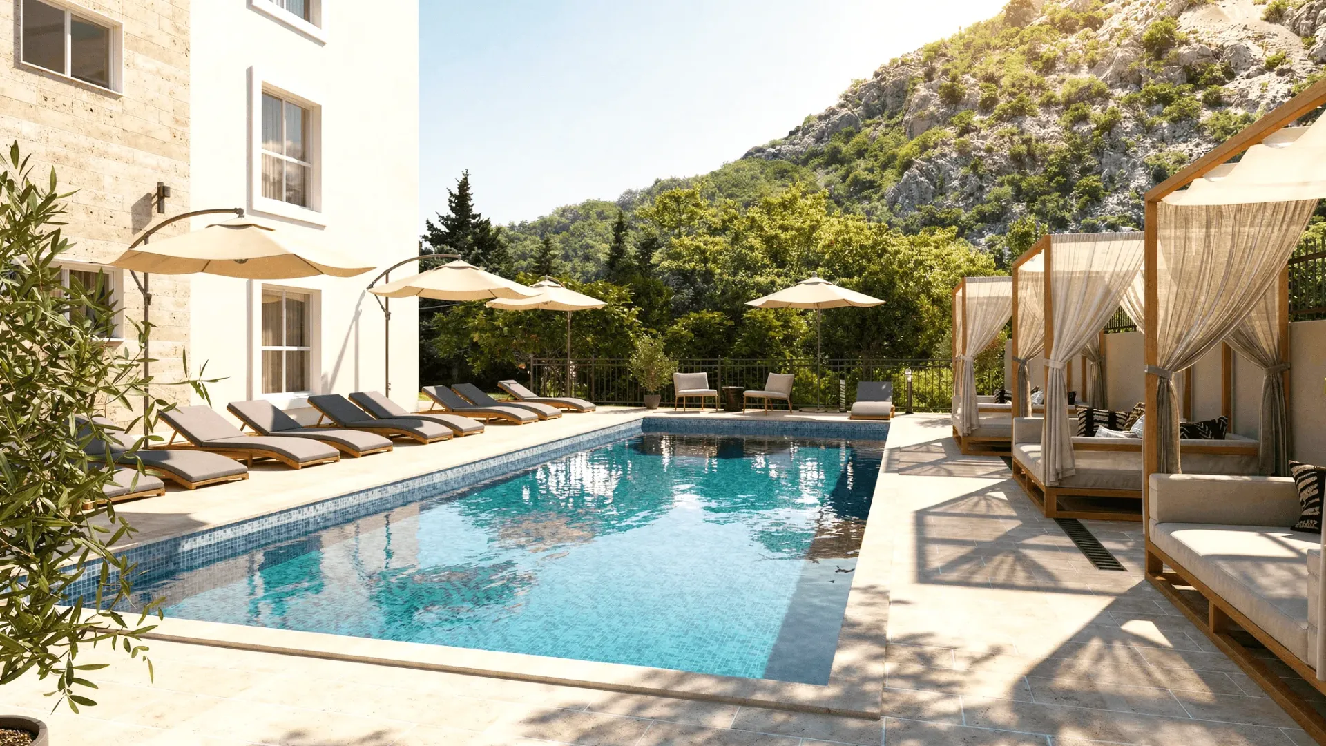 Sale, two bedroom apartment, 61m², Sutomore, Bar