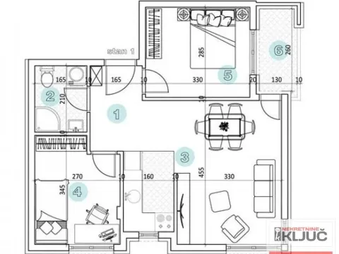 Prodaja, dvosoban stan, 51m², Petrovaradin, Novi Sad - image 2