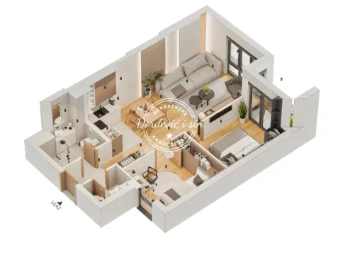 Sale, three bedroom apartment, 62m², Centar, Kragujevac - image 9