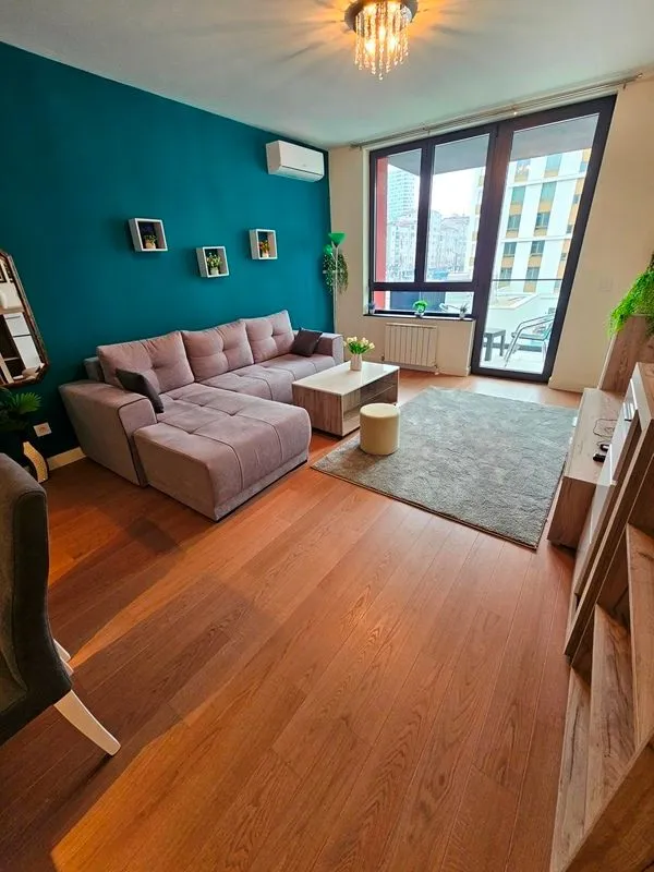 Rent, two bedroom apartment, 58m², Savski Venac, Beograd