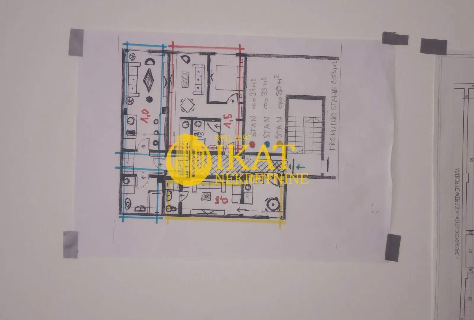 Prodaja, dvosoban stan, 103m², Dušanovac, Voždovac Sve Podlokacije