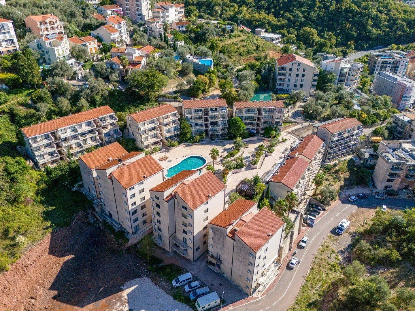 Sale, one bedroom apartment, 47m², Pržno, Budva