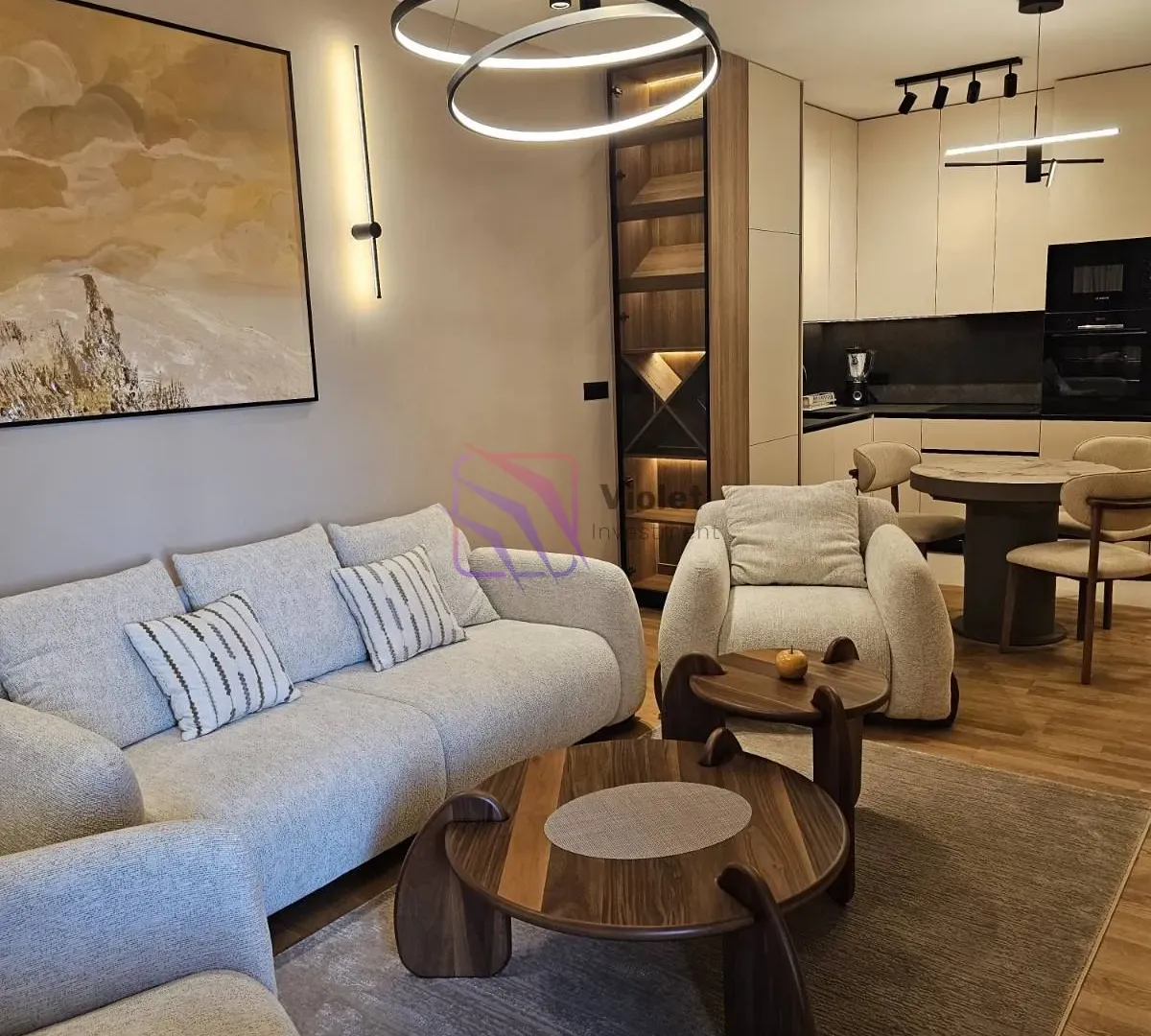 Rent, one bedroom apartment, 47m², Stari Aerodrom, Podgorica