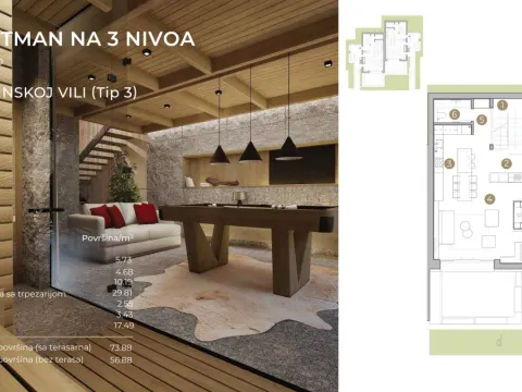 Prodaja, trosoban stan, 207m², Kolašin, Crna Gora - image 2