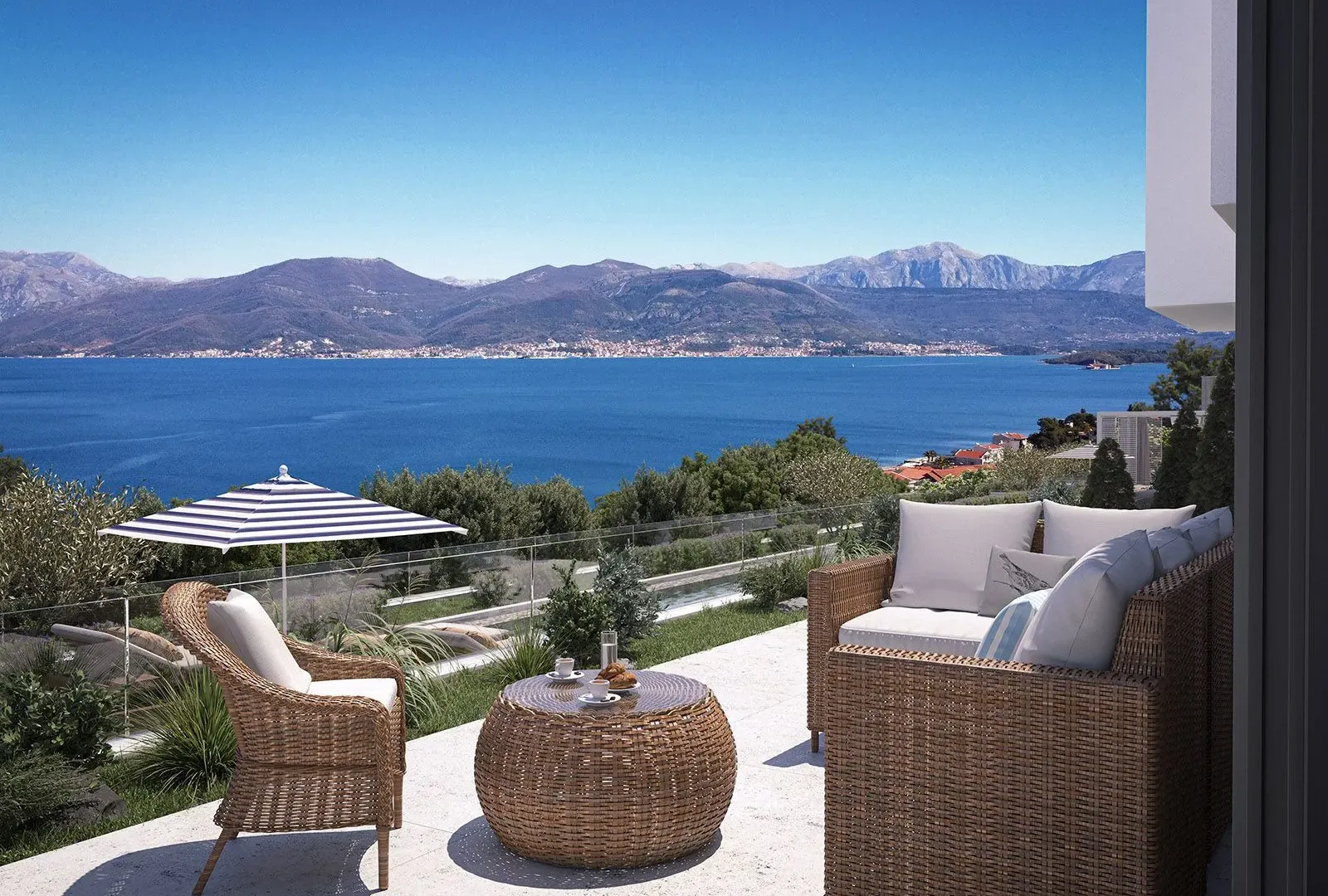 Prodaja, dvosoban stan, 129m², Krašići, Tivat