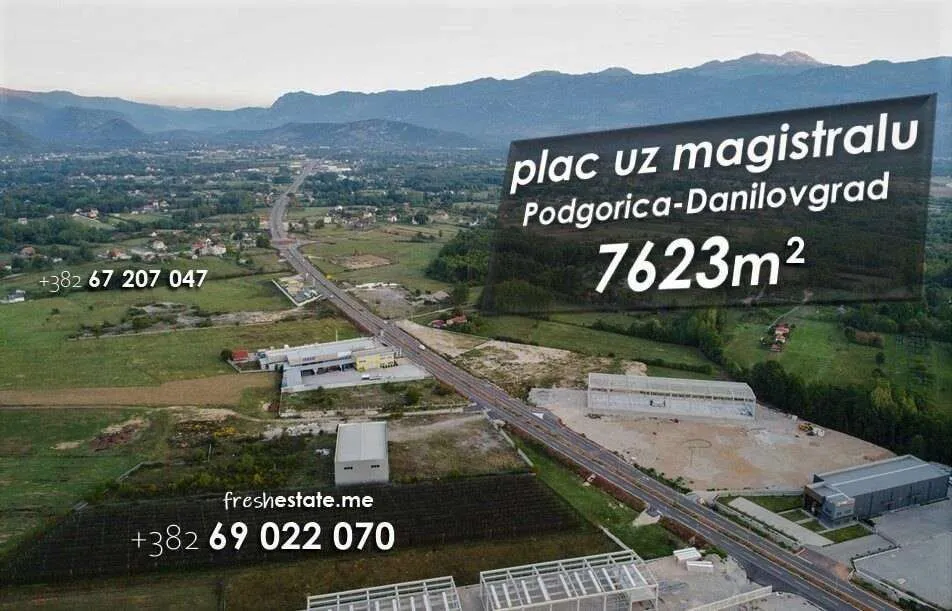 Prodaja, plac, 7623m², Danilovgrad, Crna Gora