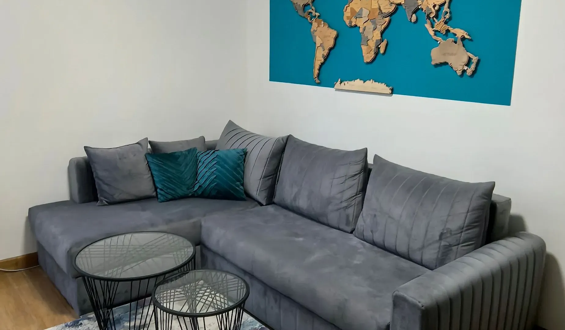 Rent, one bedroom apartment, 44m², Pržno, Budva