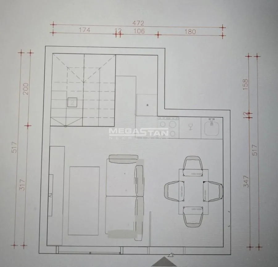 Prodaja, poslovni prostor, 47m², Crveni Krst, Beograd