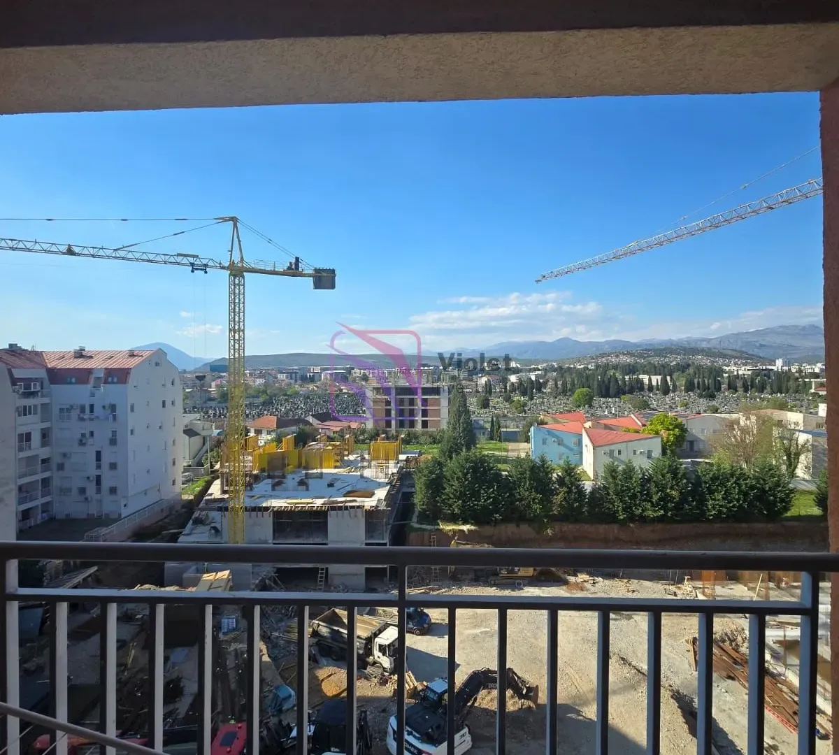 Rent, one bedroom apartment, 46m², Zabjelo, Podgorica