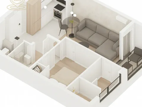 Sale, three bedroom apartment, 67m², Erdoglija, Kragujevac - image 2