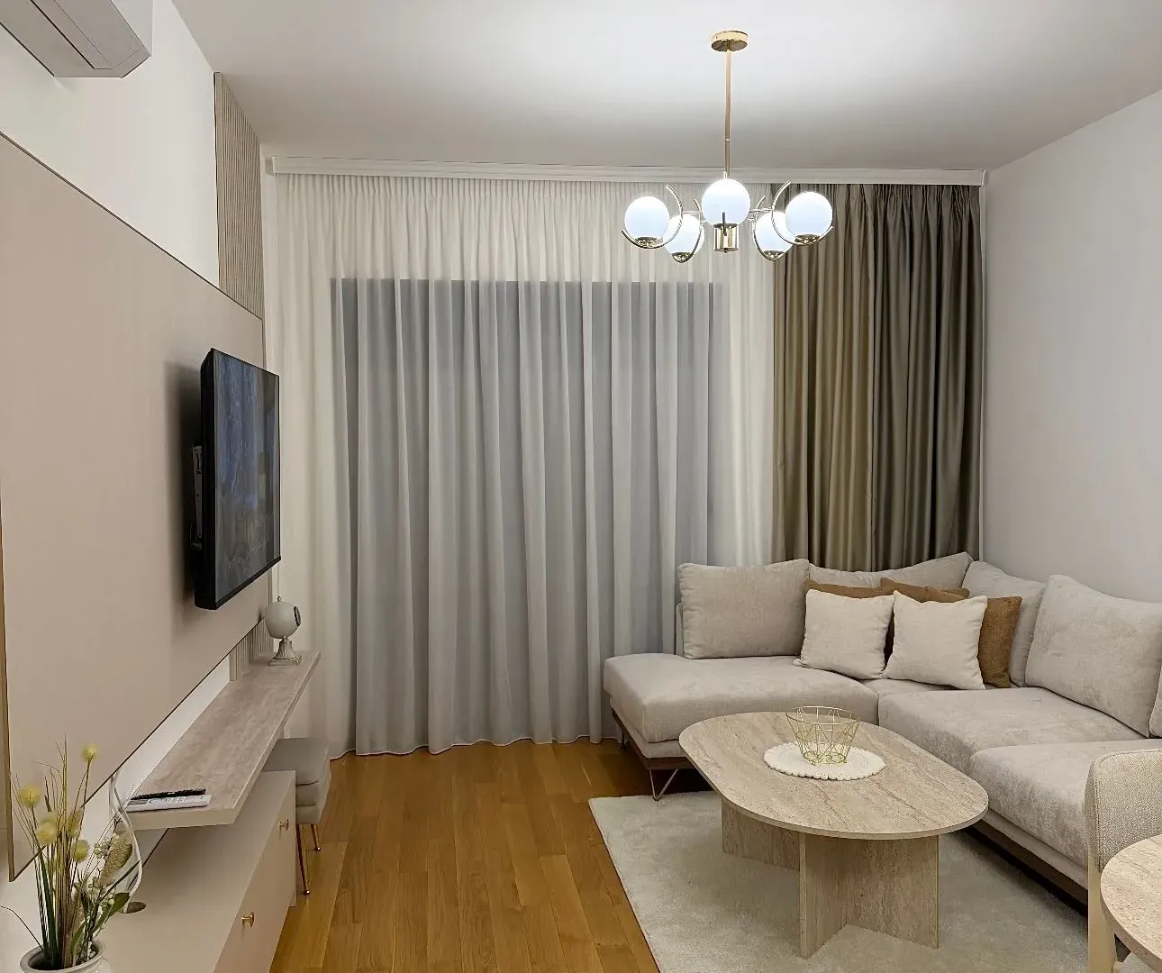 Rent, one bedroom apartment, 50m², Zabjelo, Podgorica