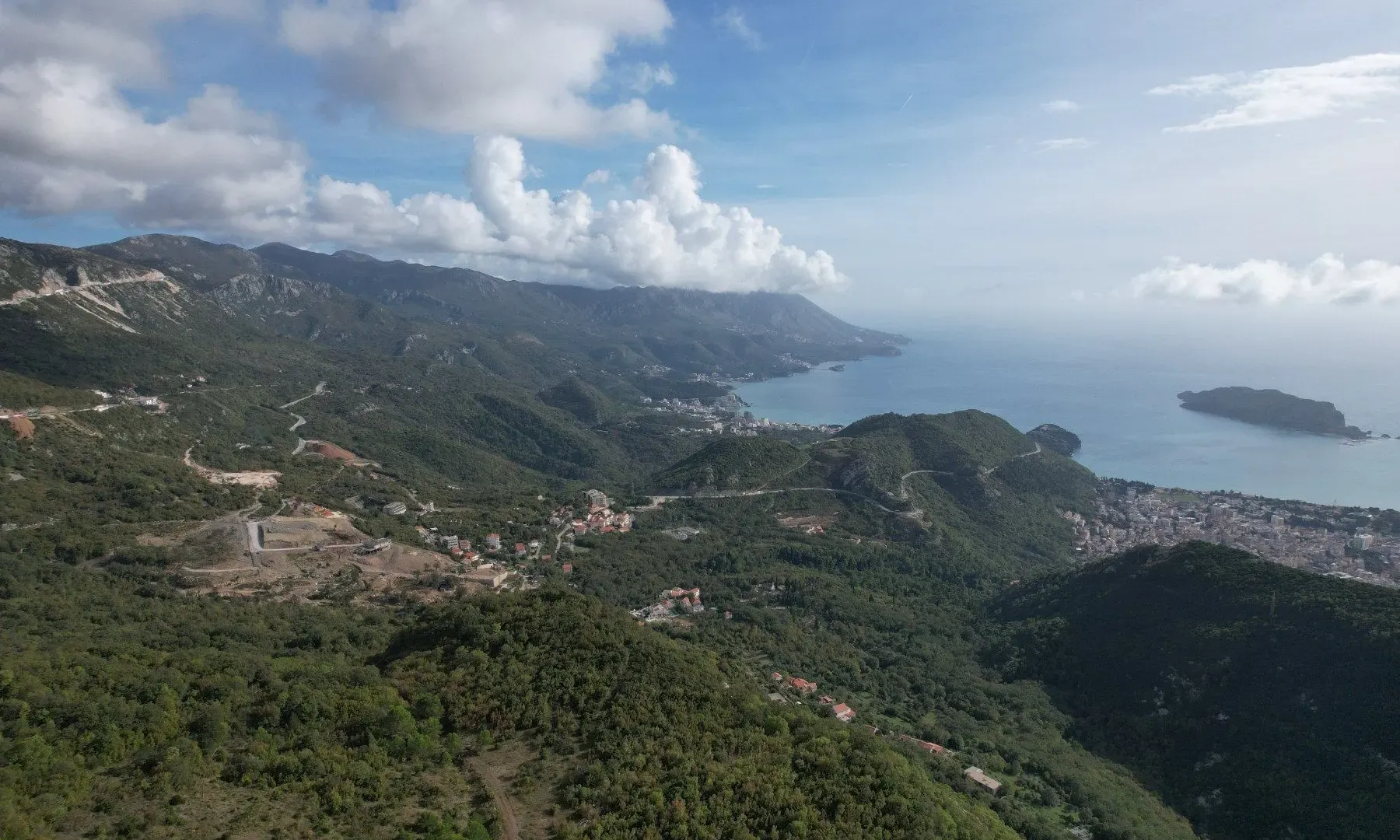 Prodaja, plac, 4000m², Lapčići, Budva