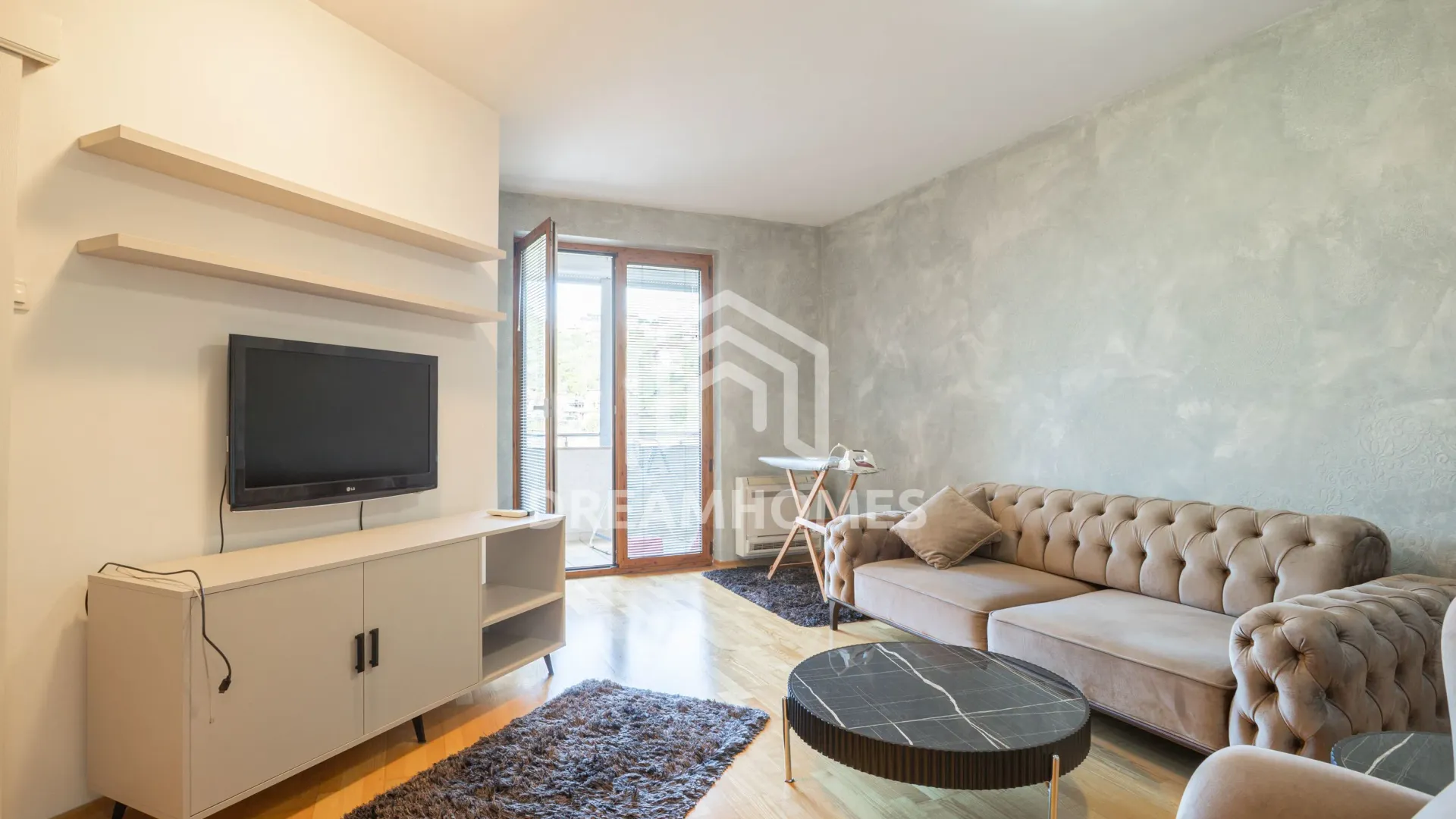 Rent, one bedroom apartment, 50m², Preko Morače, Podgorica