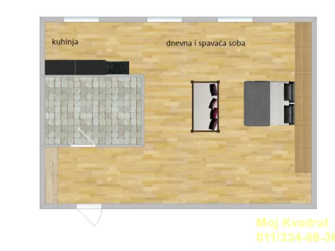 Prodaja, jednosoban stan, 35m², Vračar Centar, Vračar Sve Podlokacije - image 9