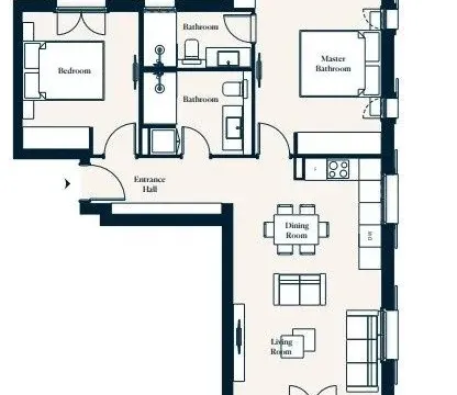 Prodaja, dvosoban stan, 80m², Luštica, Tivat - image 18