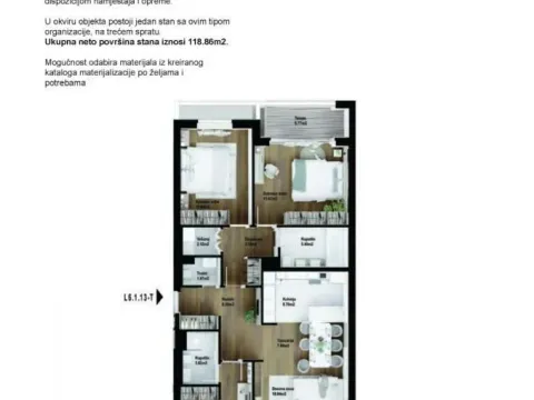 Prodaja, trosoban stan, 120m², Podgorica, Crna Gora - image 28