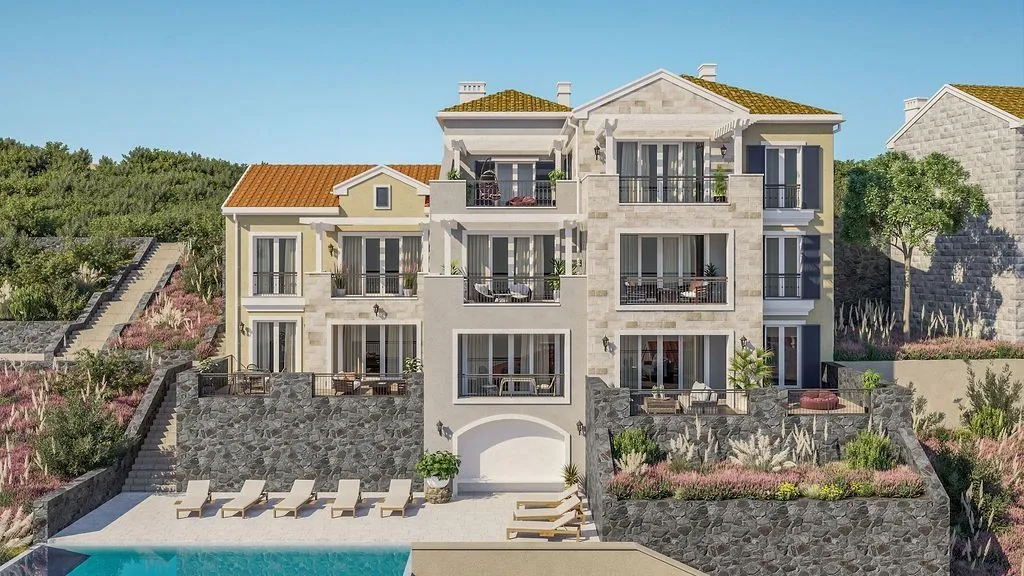 Prodaja, jednosoban stan, 54m², Luštica, Tivat