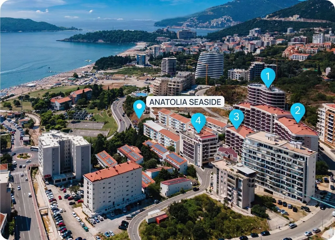 Sale, one bedroom apartment, 52m², Bečići, Budva