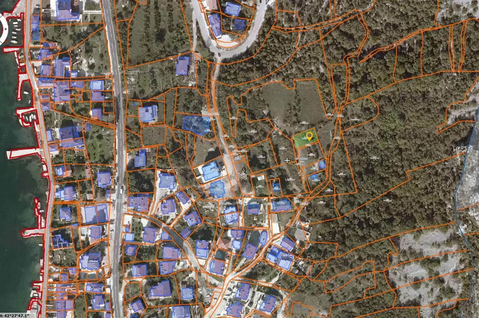 Prodaja, plac, 334m², Kotor, Crna Gora