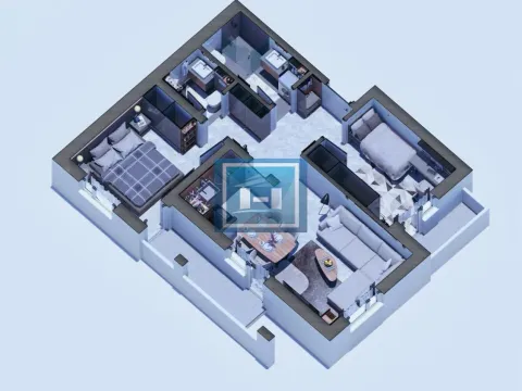 Sale, two bedroom apartment, 63m², Centar, Ćuprija - image 8