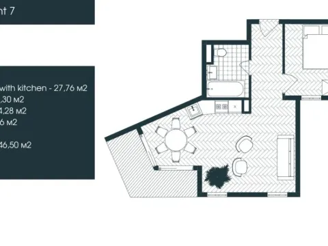 Prodaja, jednosoban stan, 42m², Donja Lastva, Tivat - image 9