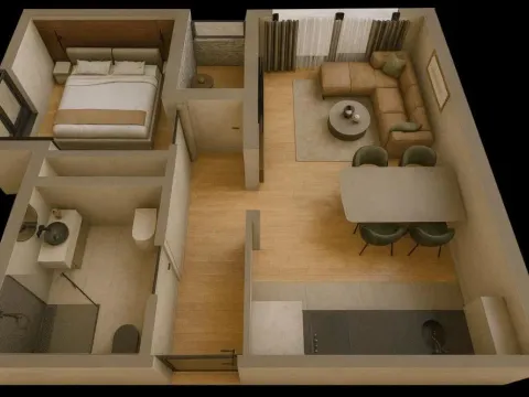 Sale, one bedroom apartment, 47m², Pantelej, Niš - image 3