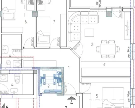 Sale, three bedroom apartment, 64m², Trošarina, Niš - image 2