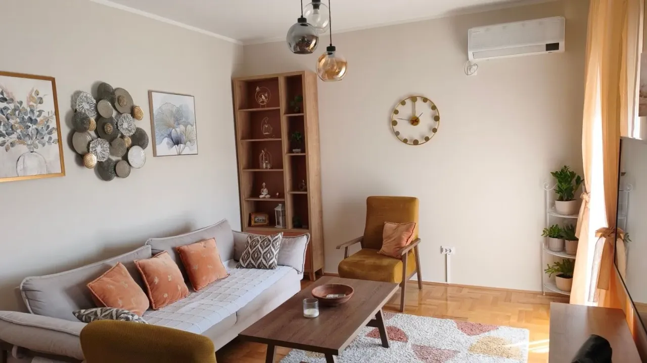 Rent, one bedroom apartment, 48m², Zabjelo, Podgorica