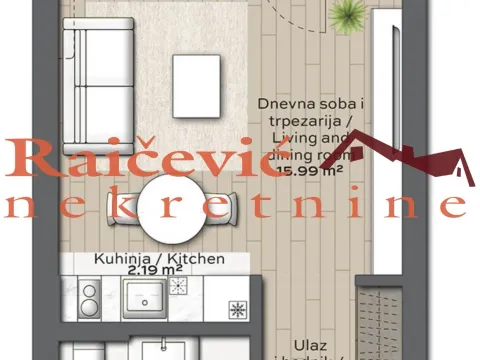 Prodaja, garsonjera, 32m², Savski Venac, Beograd - image 14