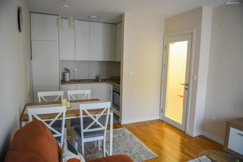 Rent, one bedroom apartment, 42m², Pobrežje, Podgorica