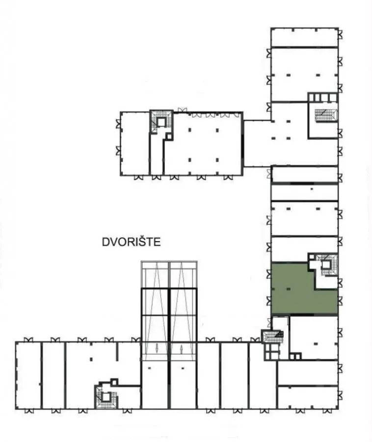 Floor plan showing the room layout.